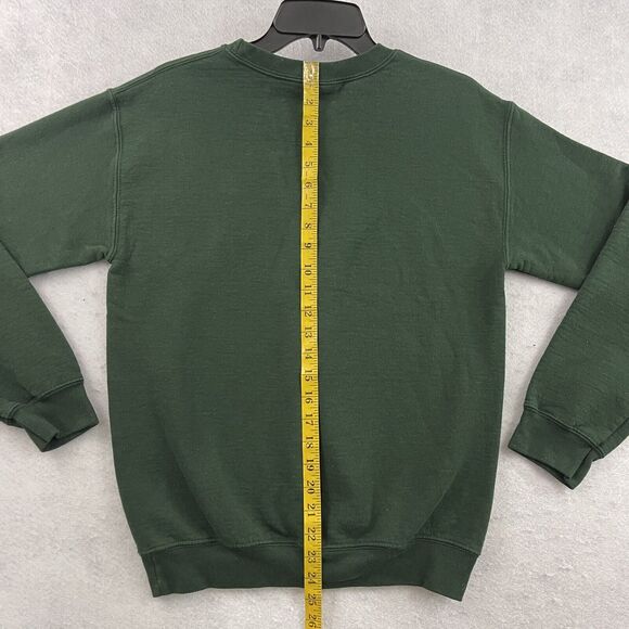 Christmas Sloth Holiday Sweatshirt Mens Sz Small Green Woodland Park Zoo Sweater - Picture 7 of 10